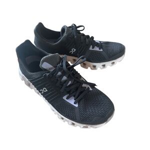 On Running Blue Athletic Shoes with Mesh Upper